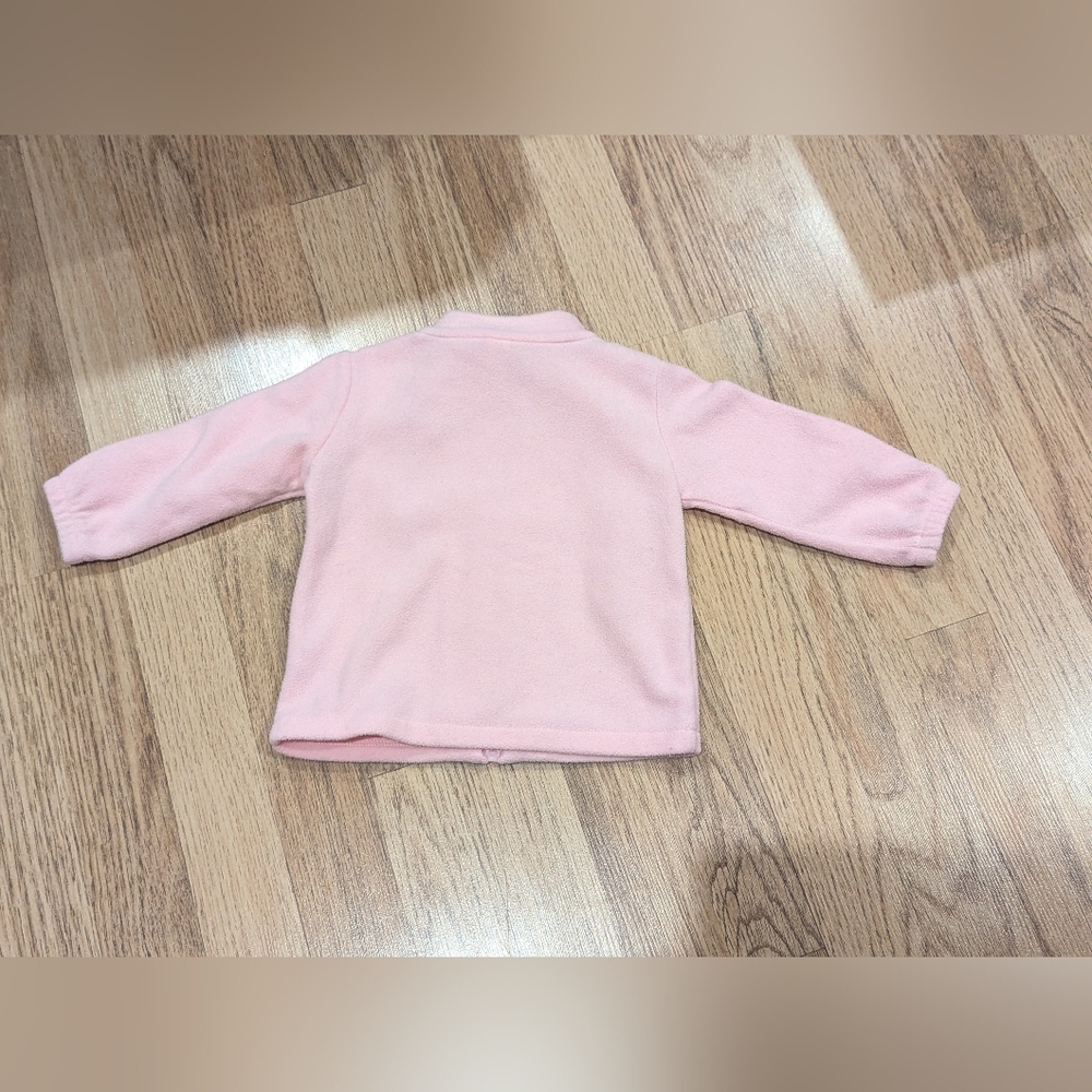 Pink Fleece Baby Jacket - Picture 3 of 3